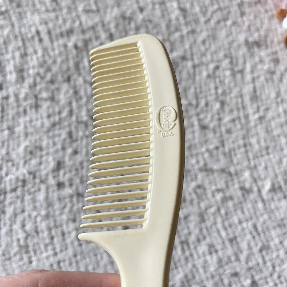 Vintage Goody Super Comb‎ Unbreakable White Hair Style #09628